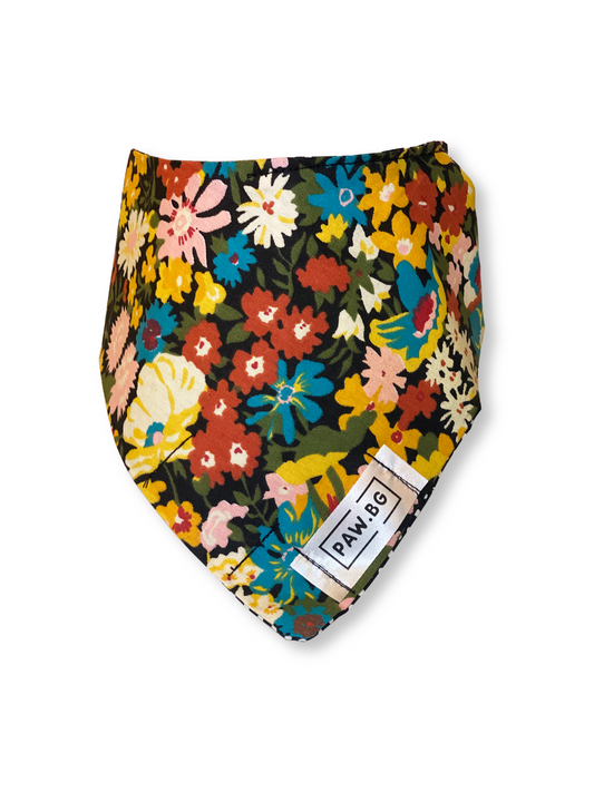 Dog Bandana Flowers