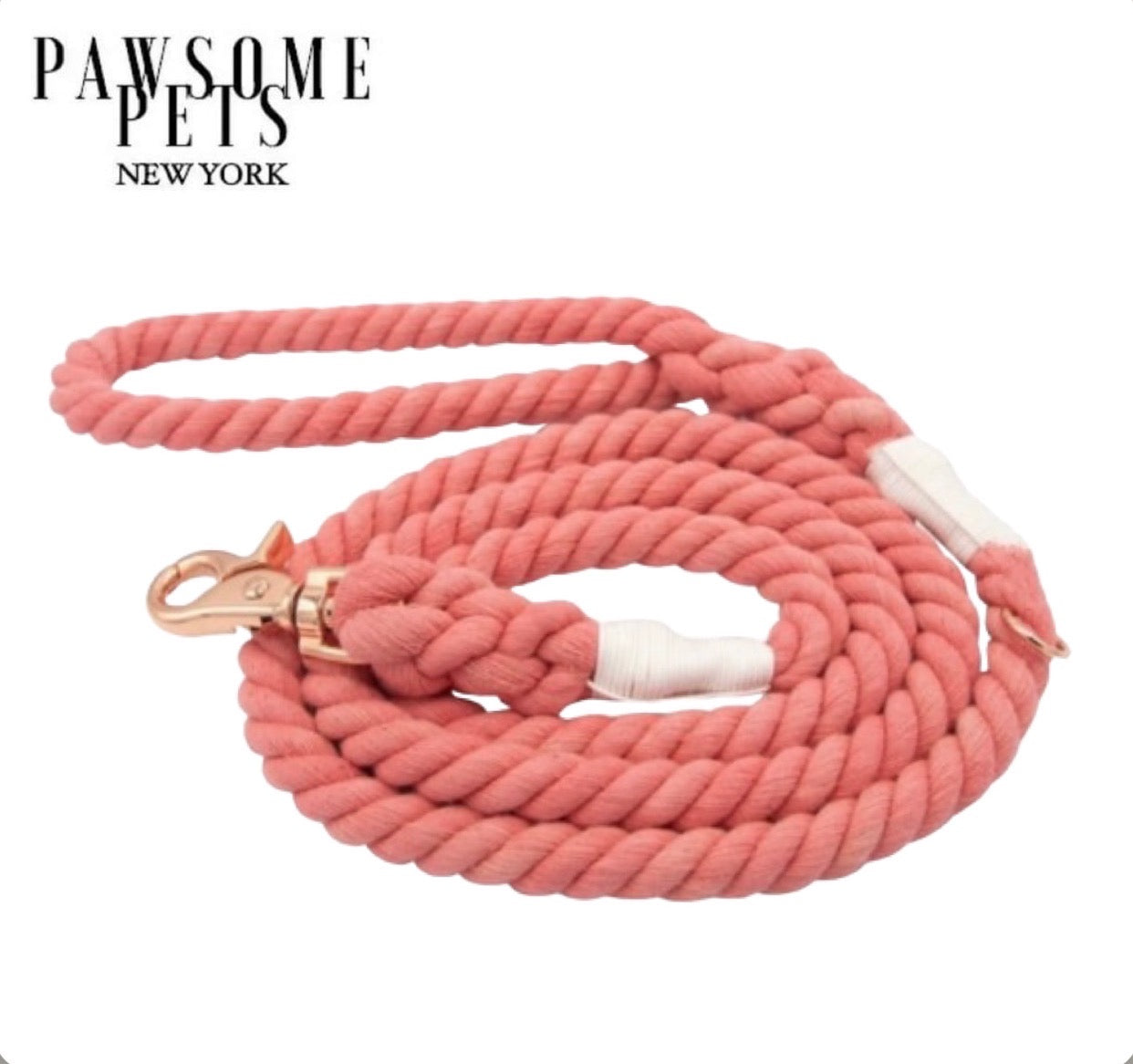 ROPE LEASH - PRIMROSE