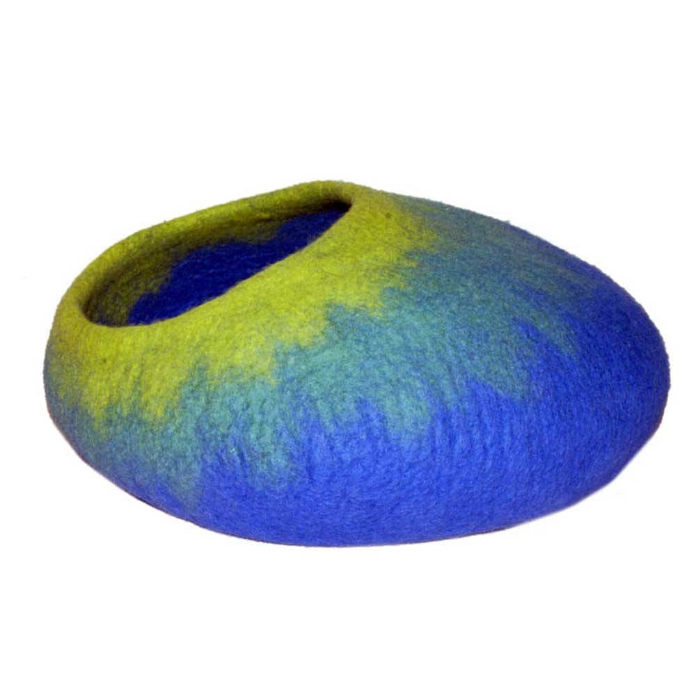 Dharma Dog Karma Cat Royal Blue Ombre Cat Cave